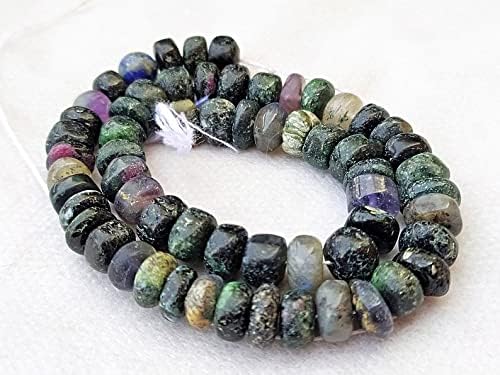13 inch Strand of Natural gem Multi Gemstone, 7-9mm rondelle Faceted Beads for DIY Jewelry Making. | Beads_05483