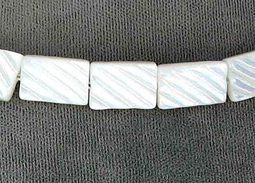 Sophisticated Mother of Pearl Shell Bead Strand 104365 for Jewelry Making