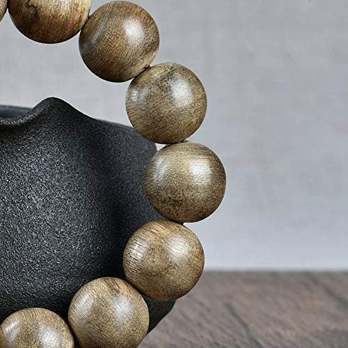 GLW Malas Prayer Beads Malinao Genuine Natural Wild Agarwood Aloewood 14mm #4675