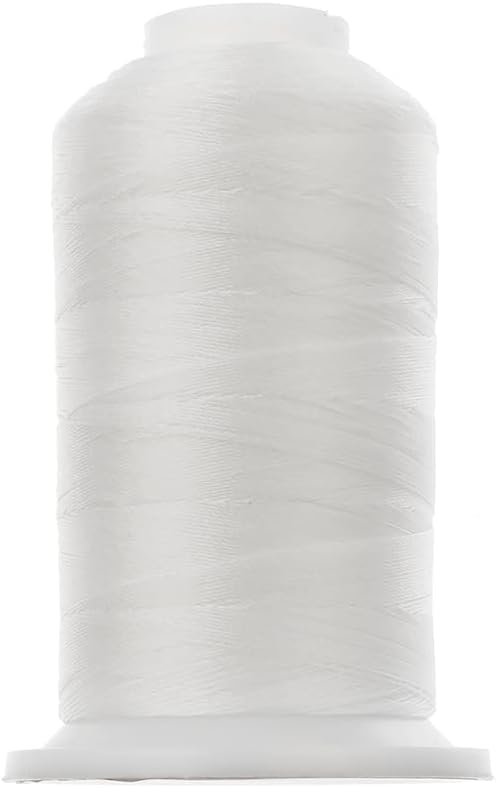 10 Spools John Bead Good Thread 500m White Bonded Nylon Beading Threads for Jewelry Making Craft Projects