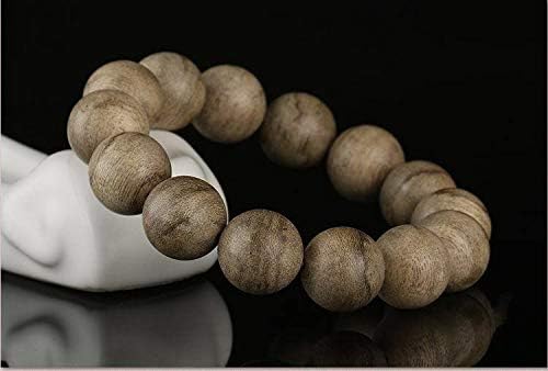 GLW Malaysia Genuine Natural Wild Agarwood Aloewood Malas Prayer Beads 15mm #4944