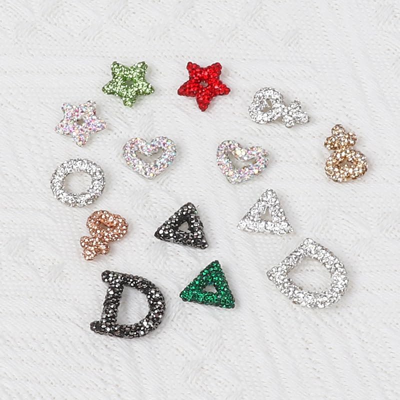 30pcs 3-40mm Shiny Crystal Beads, Rhinestone Beads for DIY Jewelry Making, Durable Spacer, Bracelet Charms for Crafting, Gifts (Champagne Color, 30pcs 40mm)