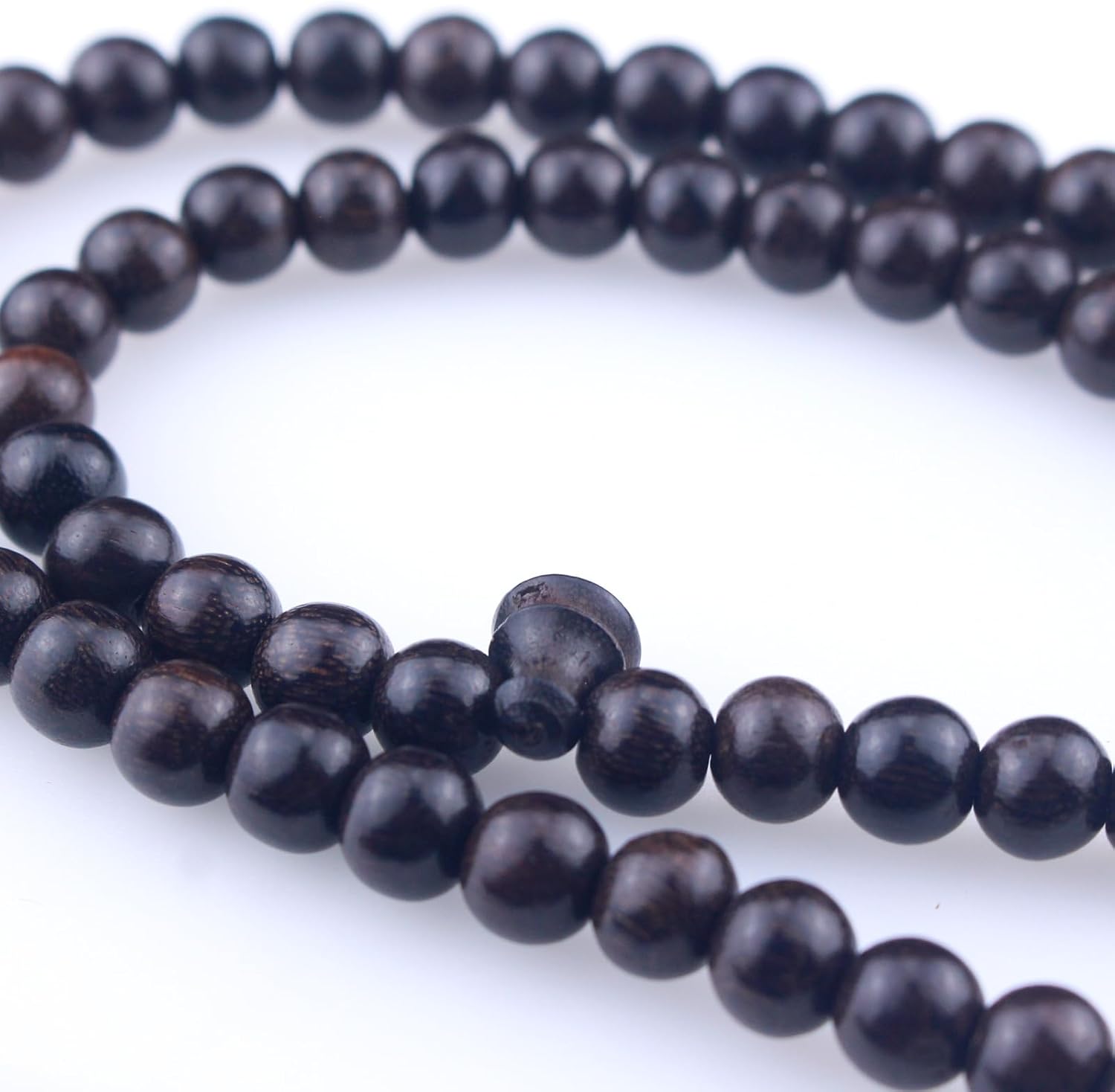 Muslims Islamic 99 Dhikr Tasbeeh Tasbih Prayer Beads, Wood Beads with Tassel