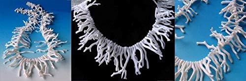 450cts Natural White Coral Branch Bead Strand 110436 for Jewelry Making