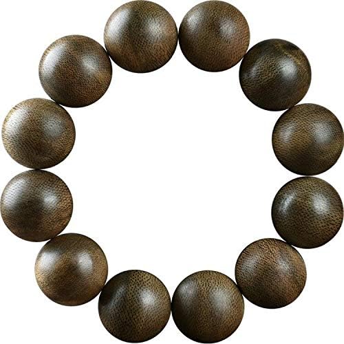 GLW Kalimantan Wild Agarwood Malas Meditation Prayer Beads 17mm #4891