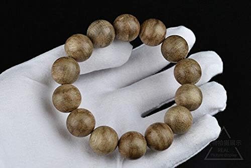 GLW kalimantan Genuine Natural Wild Agarwood Aloewood Malas Prayer beads 15 mm #4924