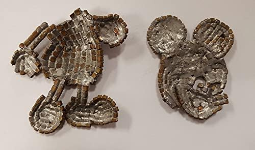 1950's Rare Vintage Austrian Crystal, Jet & Ruby Rhinestone Hand Crafted 4.5