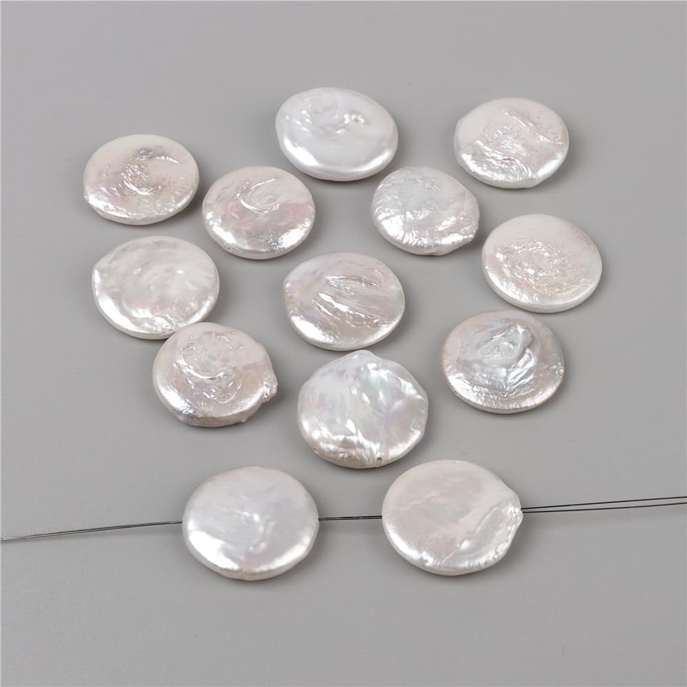 Irregular High Baroque Freshwater Pearl Beads for DIY Jewelry Making - For Necklaces, Bracelets, Earrings - (Color: Style. 28 / Size: One String)