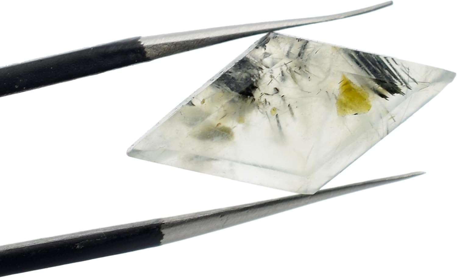 Natural Prehnite Stone Beads for Jewelry Making Diamond Shape Gemstone 10X20 mm Faceted Cut Slice Loose Stone Crystal Birthstone DIY Bead