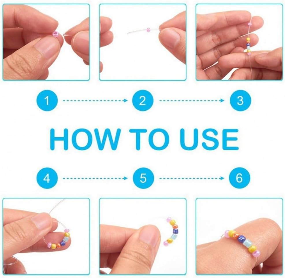 15 Color Glass Cream Millets Beads Set Handmade Beading Material Jewelry Accessories