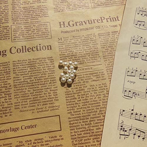 Xucus Without Holes 2mm 3mm Pearl Cabochon Round White Ivoy Pearl Imitation ABS Plastic Beads Jewelry Accessories Making Findings DIY - (Color: 2mm About 103000pcs)