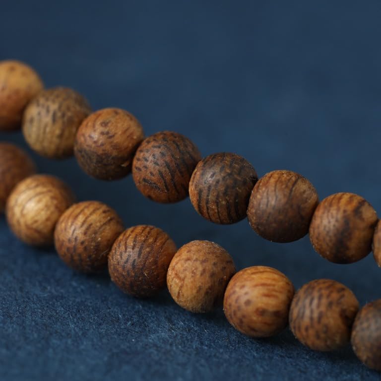 Natural Hainan Yingge Green Agarwood 4mm*216 Beads Full Oil Rosary Multi-Circle Floral Scent