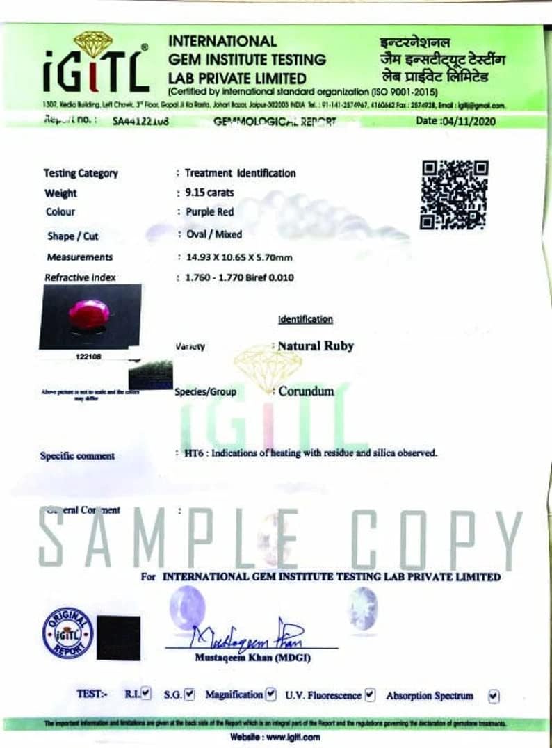 1.52 Ct Natural Certified Ruby, Pear Shape, Size 9x6 mm, Cut Faceted,Top Quality Loose Gemstone, Jewelry Making gemstone, wholesale price Ruby