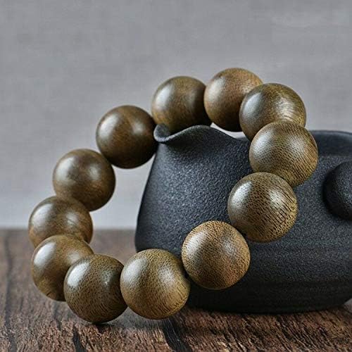 GLW Kalimantan Wild Agarwood Malas Meditation Prayer Beads 17mm #4891