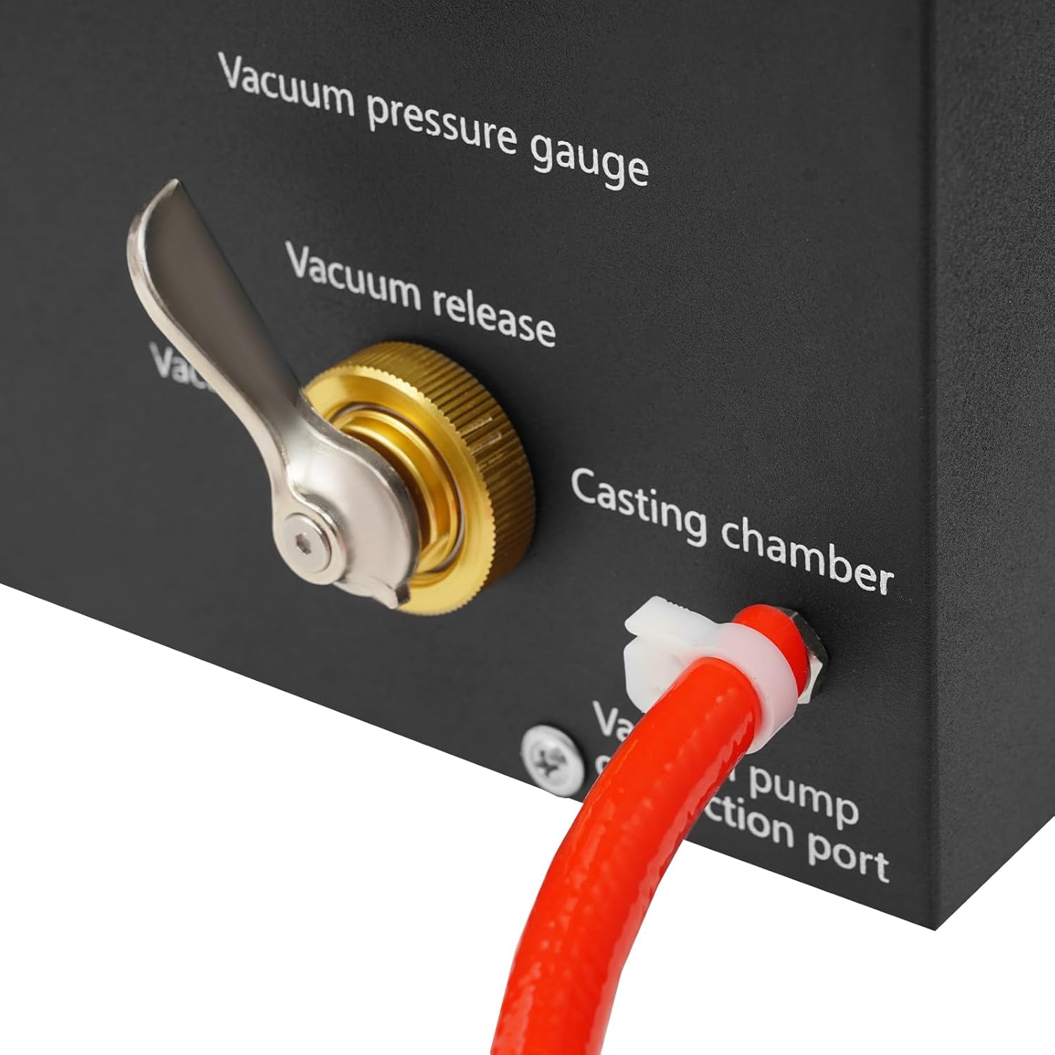 HCYHSLH 2Kg Vacuum Investing Casting Machine, Jewelry Spot Welder, 110V 1500W Electric Silver Metal Casting Tool Steel 1/3HP 2102℉ Freestanding Melting Desktop Machines for Art Manufacturers