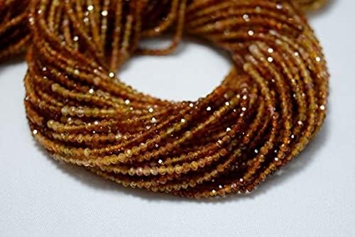10 Strands, Petrol Tourmaline Rondelle Beads, Tourmaline Gem Stone, 2mm Beads, Faceted Rondelle, Gemstone Beads, 13 Inch