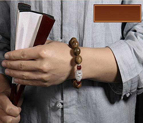 GLW 16mm Nha Trang Mala Meditation Wild Agarwood Aloewood Prayer Beads #4789