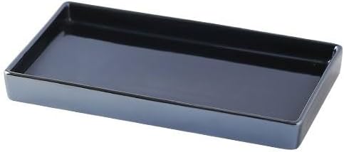 Tray Light Luxury Rectangular Tray B&B Hotel Bathroom Bathroom Wash Table Aromatherapy Cosmetics Storage Tray Serving Trays(B)