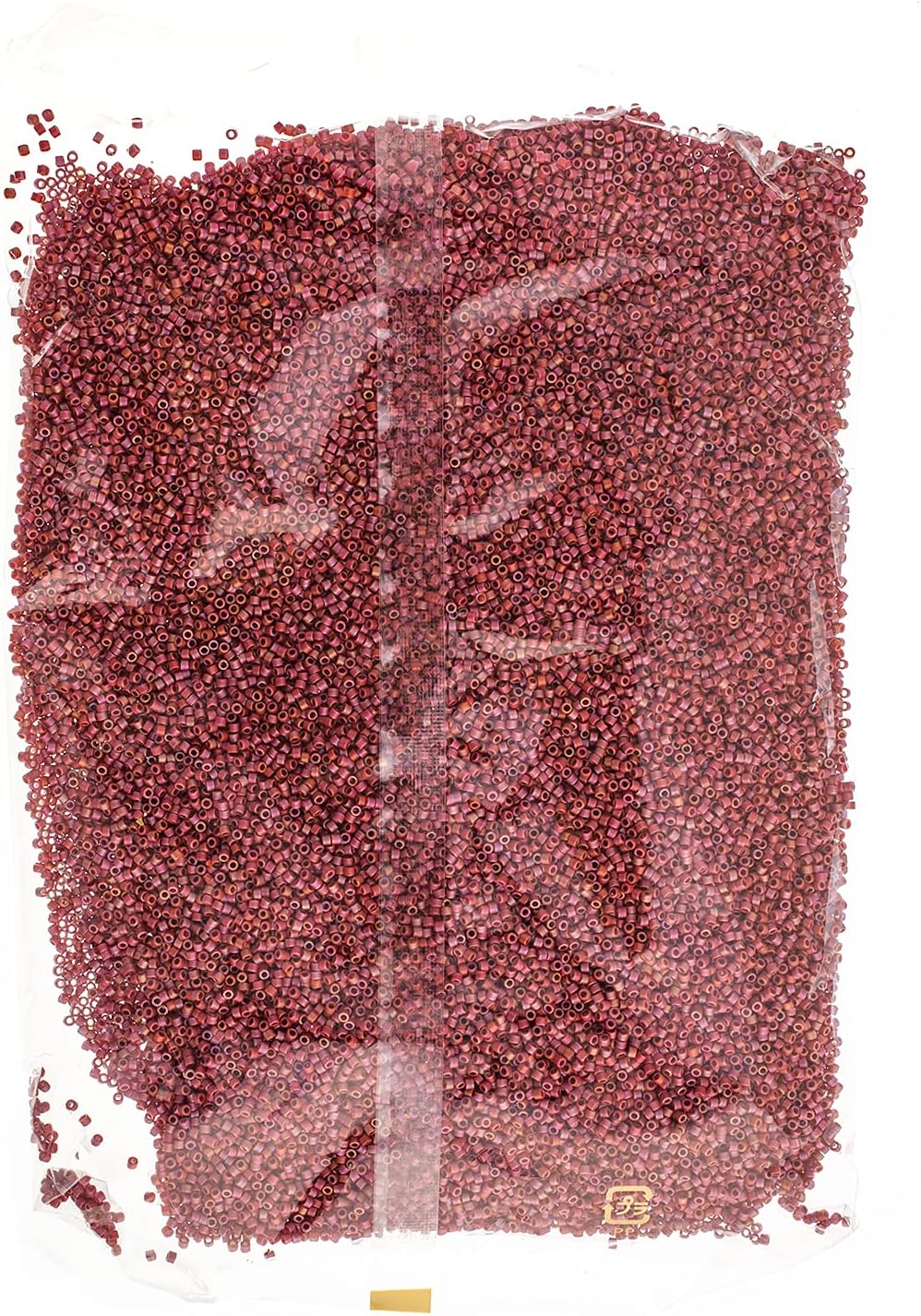 Miyuki Delica 11/0 - Frosted Glazed Rainbow Pink Fuchsia Matte AB DB2306-250gms Bag of Japanese Glass Beads Bulk Bag of Japanese Glass Beads