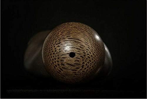 GLW Tarakan Genuine Natural Wild Agarwood Aloewood Malas Prayer Beads 17mm #4939