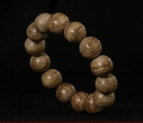 GLW HaiNan 15.7 Mm Mala Meditation Wild Agarwood Aloewood Prayer Beads #4783