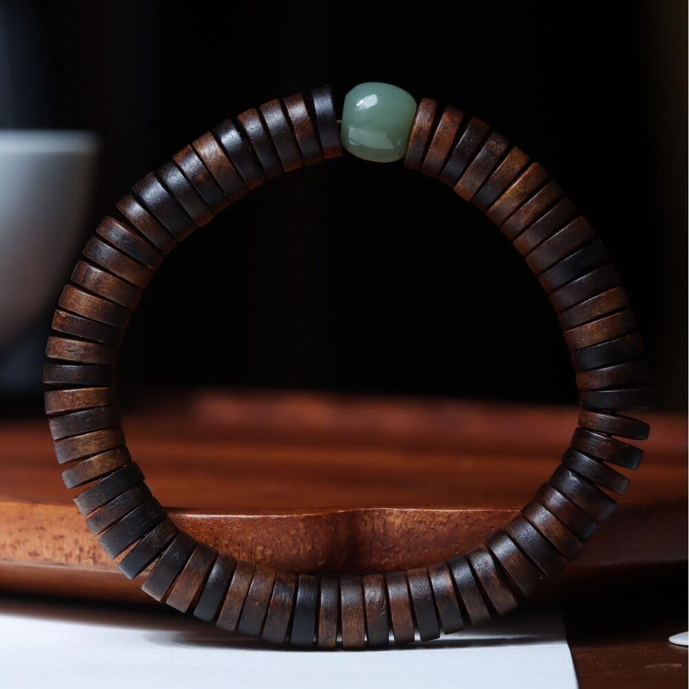 Agarwood Darakan Agarwood Abacus Beads Submerged Grade Strings Buddha Beads Rosary Beads