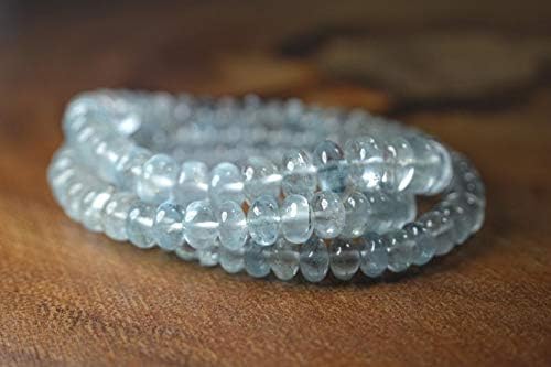 Aquamarine Necklace in Sterling Silver // March Birthstone // 19th Anniversary // Statement Aquamarine // Throat Chakra // Gemstone Necklace