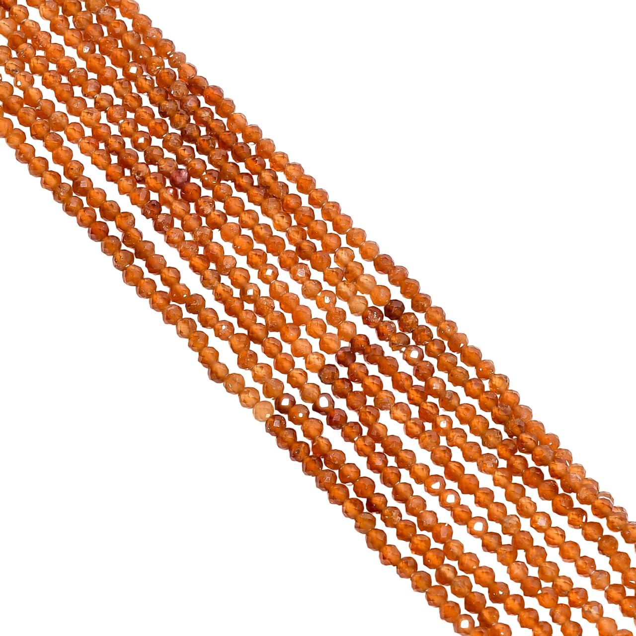 Natural Hassonite Shaded Gemstone Rondelle Faceted Beads 3X3 mm 100 Strand 13