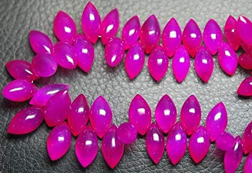 8 Inch Strand,Super Finest, Super Rare Shape,Pink Chalceny Smooth Dew Drops Briolettes,10-13mm Large Size Code-HIGH-57068