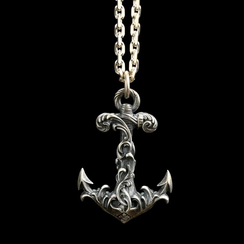 Brass Tang Grass Boat Anchor EDC Bead DIY Paracord Keychain Bead Bracelet Accessories Bead,Necklace Pendant Bead,Lanyard Bead,Brass Charms