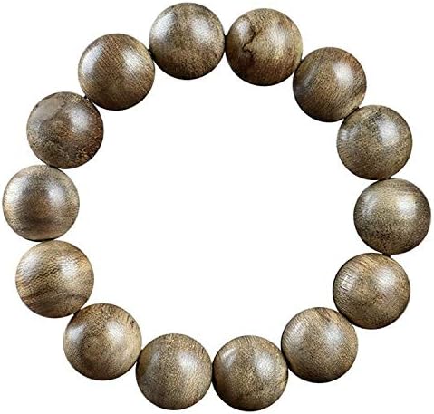 GLW Malinao Wild Agarwood 15mm Malas Meditation Prayer Beads Japa #4890
