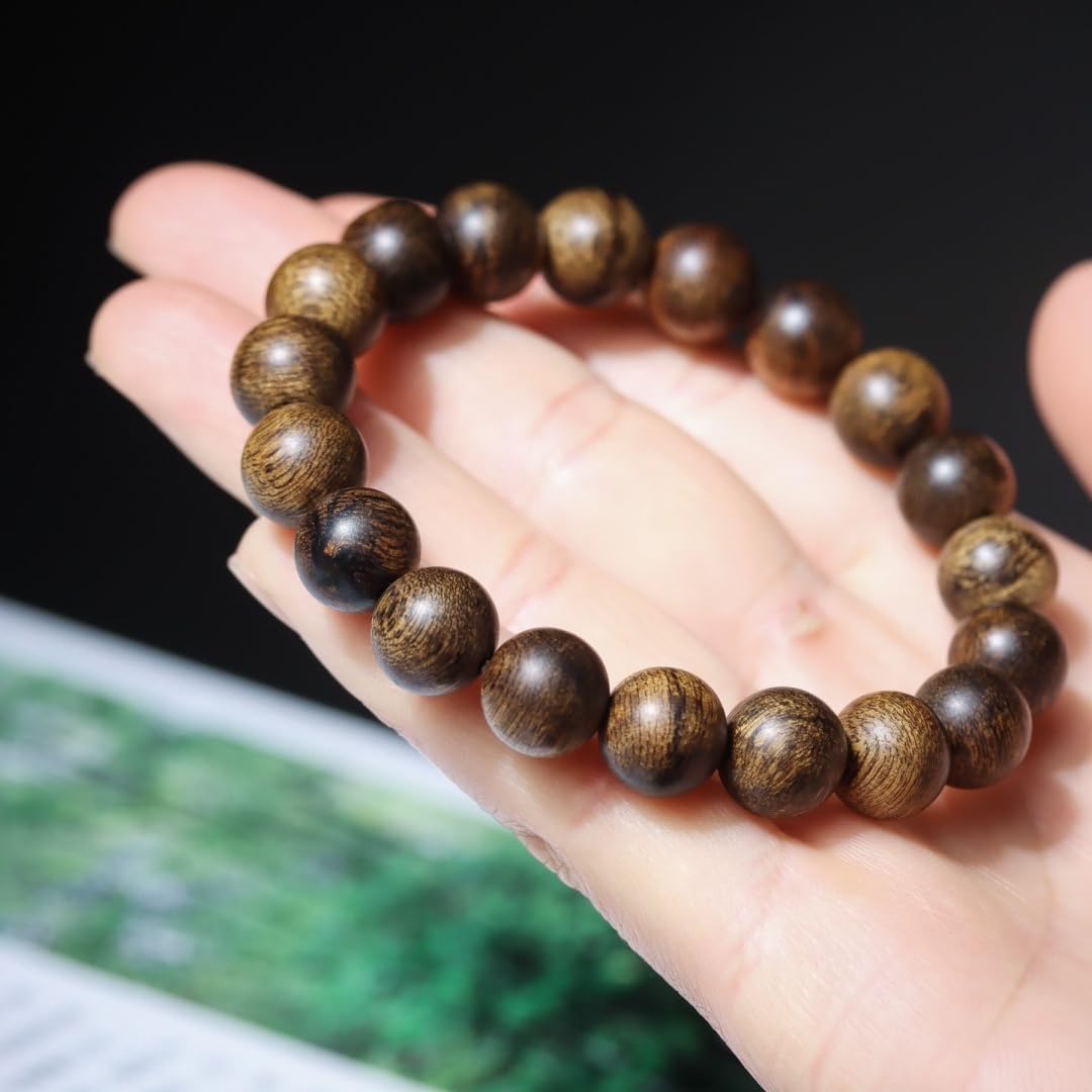 Vietnam Nha Trang White Agarwood Burl Old Material Sinking Grade 10mm*19 Pieces Impressive Jade-like Full Grain