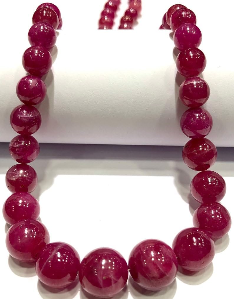 Natural PADPARADSCHA roundelle smooth Beads 7-12 MM 17 inch long string jewelry making gemstone beads for necklace bracelet