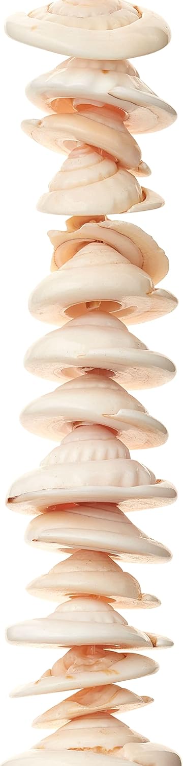 Bead Landing Natural Shell Nugget Beads, 13mm, 12 Pack