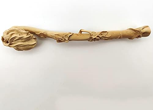 小叶黄杨灵芝把玩件 摆饰书桌装饰工艺规格20×4.5×3.8cm 手把件(小叶黄杨灵芝)