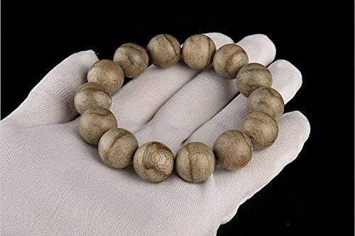 GLW Malaysia Genuine Natural Wild Agarwood Aloewood Malas Prayer Beads 15mm #4944