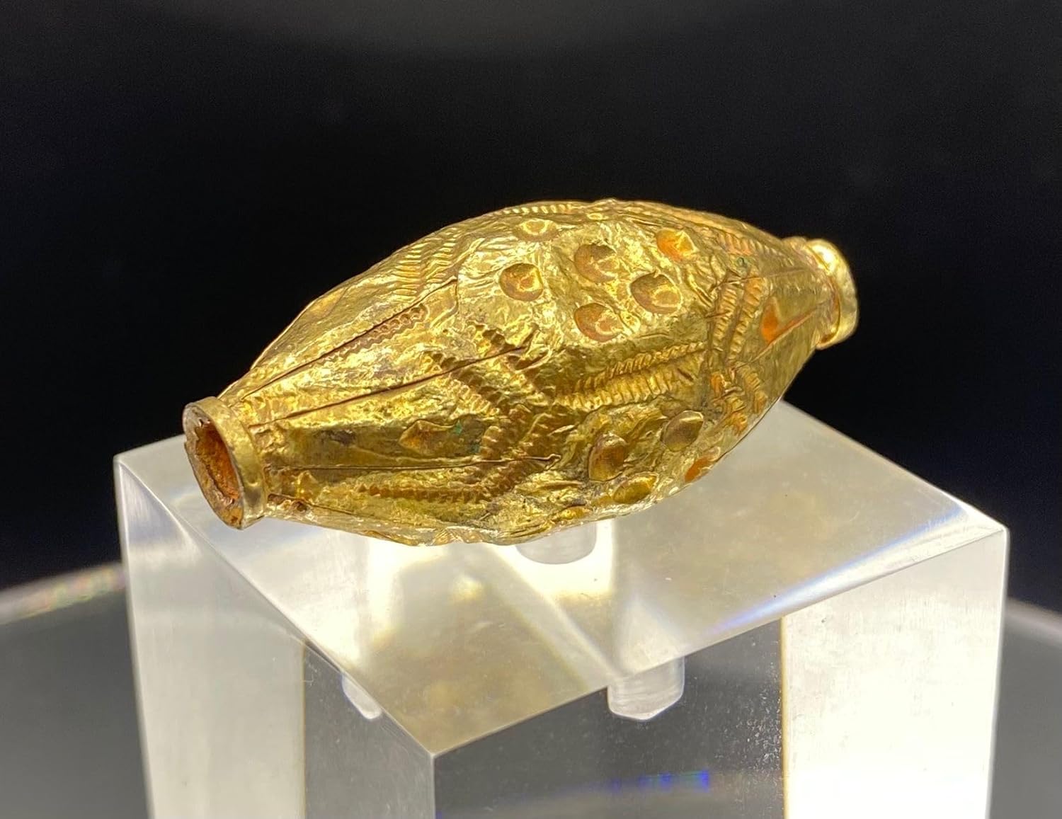 Handcrafted Afghan Silver Gold Plated Bead 43x29mm – 10.96g Antique Nepalese Tibetan Jewelry Bead for Necklace & Bracelet Making, Ethnic Boho Vintage for DIY Jewelry Design (20)