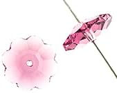 144pcs Preciosa Czech Crystal Flower 12mm