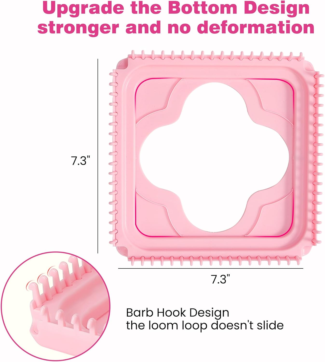 PP OPOUNT Value Bead Loom Kit with 27688 PCS Beading Supplies with 48 Color 3 mm Seed Beads & 7.3