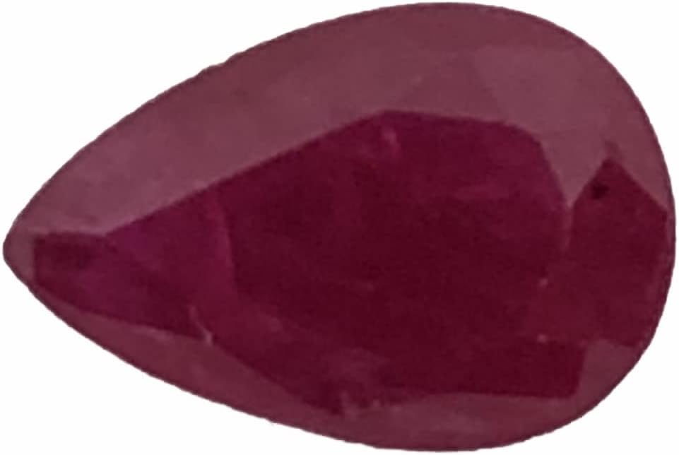 1.52 Ct Natural Certified Ruby, Pear Shape, Size 9x6 mm, Cut Faceted,Top Quality Loose Gemstone, Jewelry Making gemstone, wholesale price Ruby