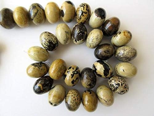LOVEKUSH LKBEADS lphin Agate Rondelle Beads, Smooth lphin Agate Beads, 18mm Each, 14 Inch Strand Code-HIGH-49396
