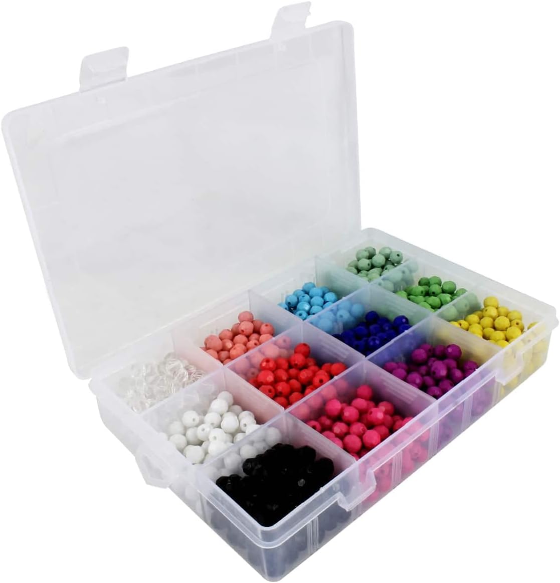 Bead Landing Round Crafting Beads Set, 6 Pack