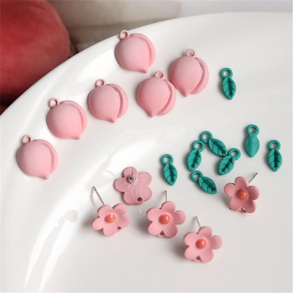 Jewelry Pendant Handmade DIY Earrings Accessories Material Kit(Black)