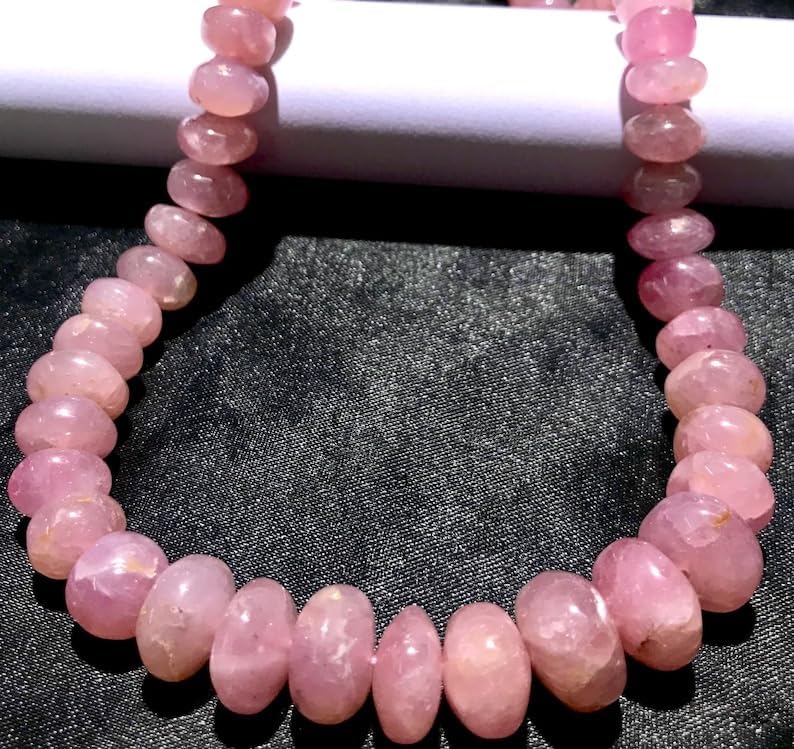 Natural Extremely Rare rondelle soomth Beads 10X15 19 inch Long String Jewelry Making Gemstone Beads for Necklace Bracelet