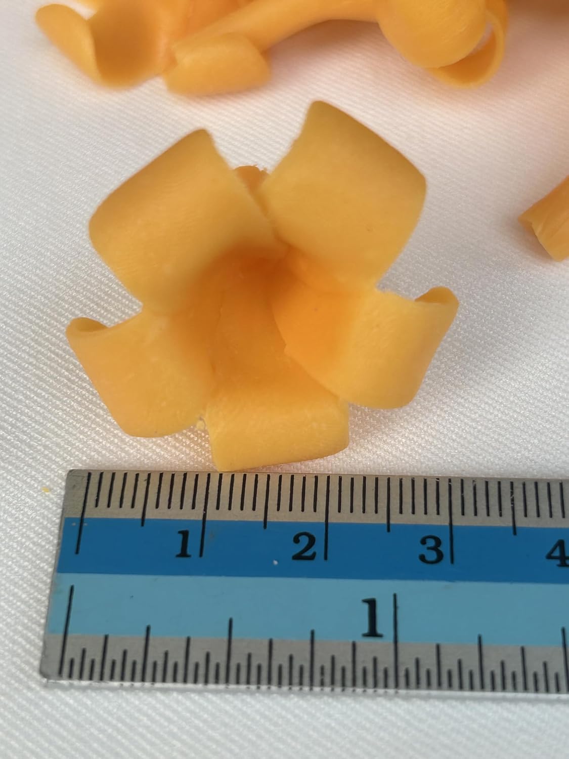 100 PCS Puakenikeni Clay Beads (3 cm) for Jewelry Making, DIY, Craft Supplies (Orange-Yellow)