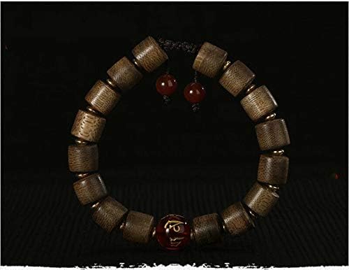 GLW Malas Meditation Prayer Beads Kalimantan Wild Agarwood Aloewood 6 Mm #4952