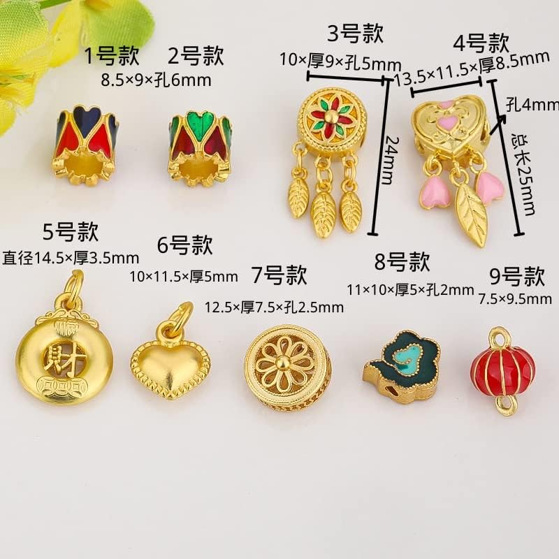 Hanging Accessories drip Oil Lantern Pendant DIY Handmade Hand String Beads Jewelry