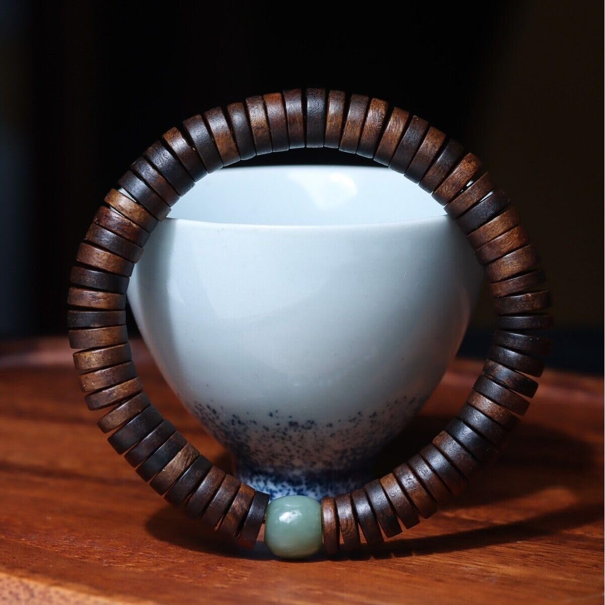 Agarwood Darakan Agarwood Abacus Beads Submerged Grade Strings Buddha Beads Rosary Beads