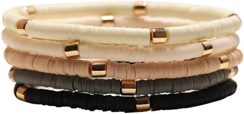 SIDUFHAOPKLL 2350 Piece DIY Bracelet Kit Girls Clay Bead Making