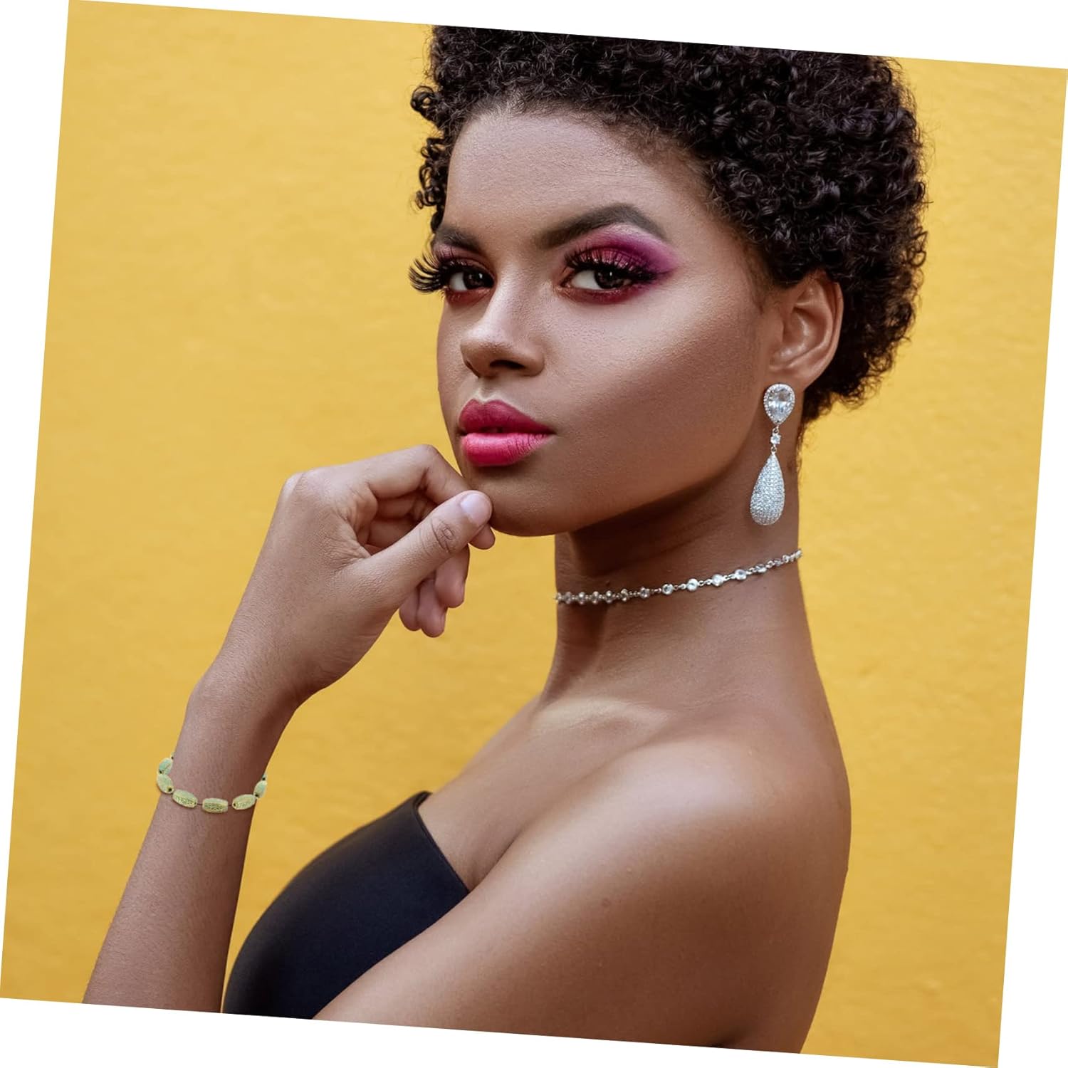 20 Pcs Beaded Beads for Crafts Craft Making Beads DIY Bracelet Beads Green Beads Charm Bracelet Beads Decor Jewelry Beads Beading Kits Tube Stone Loose Beads Kongzhu Necklace Alloy (Green 1.1X0.5CM)